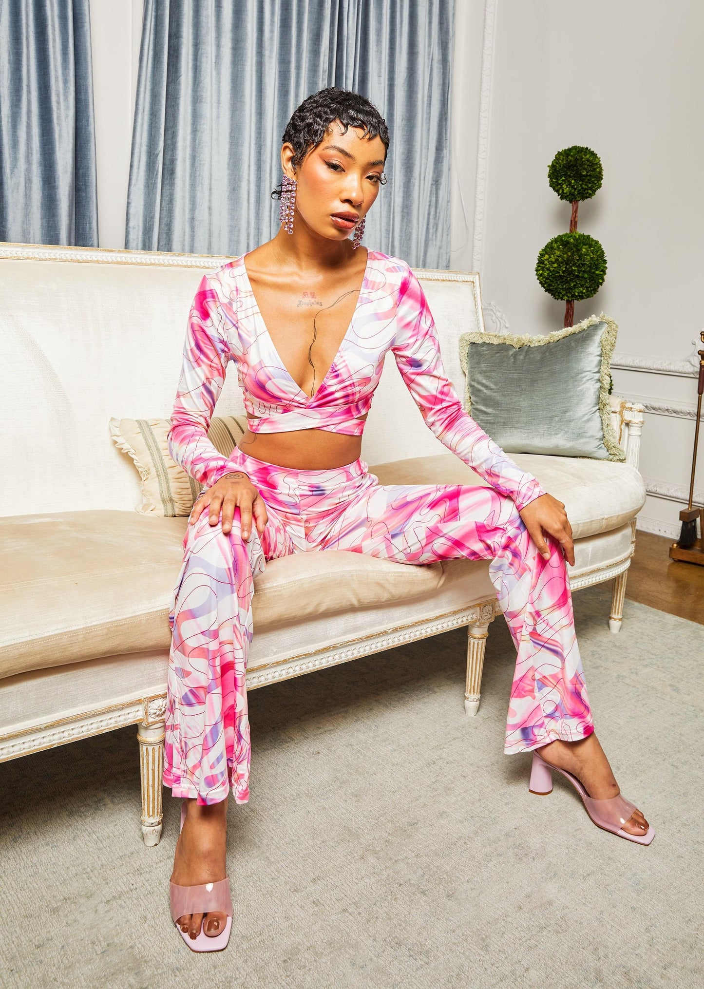 Ellie Wrap Top