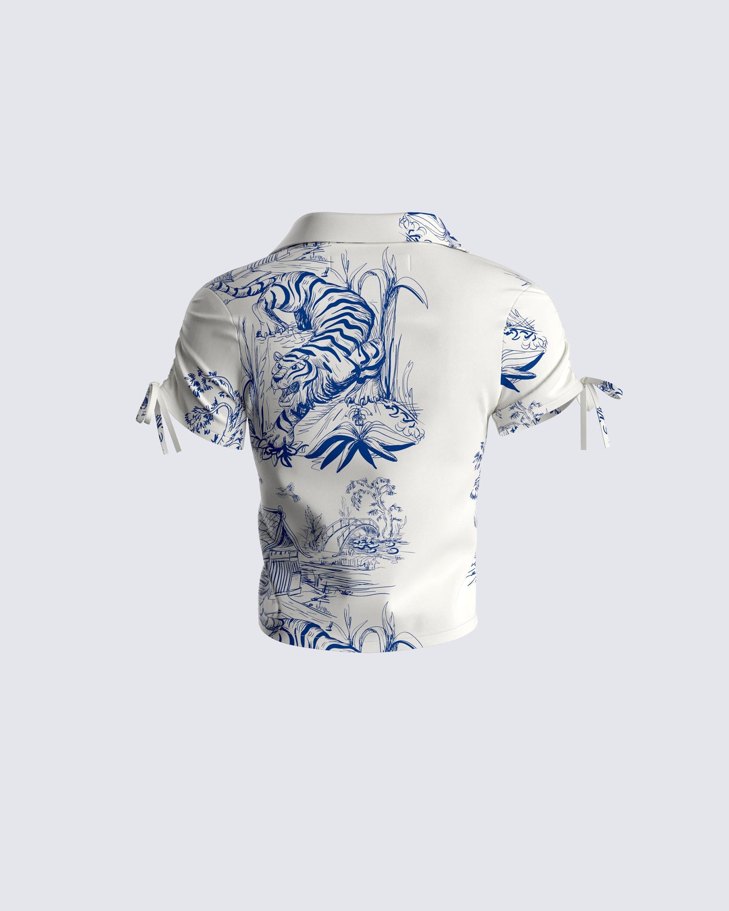 Dawn Tiger Print Top