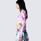 Kadence Tie Dye Print Shrug