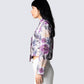 Leonardo Floral Print Twill Jacket
