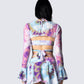 Kadence Tie Dye Print Shrug