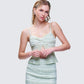 Ursuline Sage Ruffle Trim Cami Top