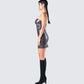 Valerie Brown Vegan Leather Dress
