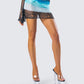 Vanessa Black Sequin Knit Skirt