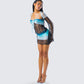 Vanessa Black Sequin Knit Skirt