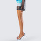 Vanessa Black Sequin Knit Skirt