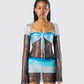Vanessa Black Sequin Knit Top model front