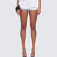 Verity White Poplin Bloomer model front