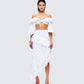 Villi White Lace Set model front