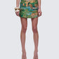 Viola Tapestry A-Line Mini Skirt model front
