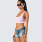 Waverly Pink Ribbed Tank Top