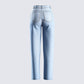 Yume Blue Distressed Denim Jean