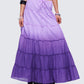 Zadie Purple Ombre Tiered Maxi Skirt