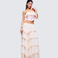 Zana Cream Ruffle Set