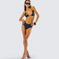 Zaria Vegan Leather Bikini Set