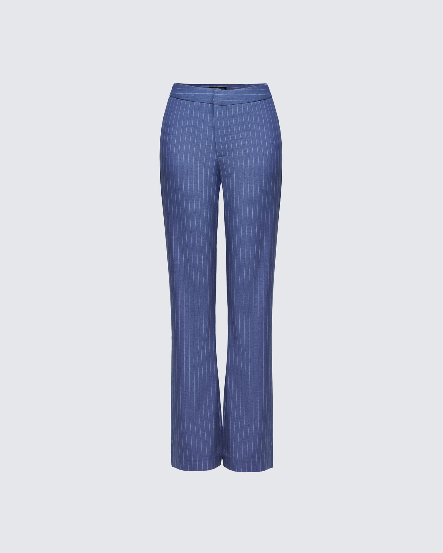 Ziva Grey Pinstripe Top product front 