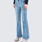Zori Blue Flare Leg Denim Pant