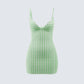 Dori Green Mini Dress