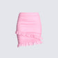 Peyton Pink Mini Skirt