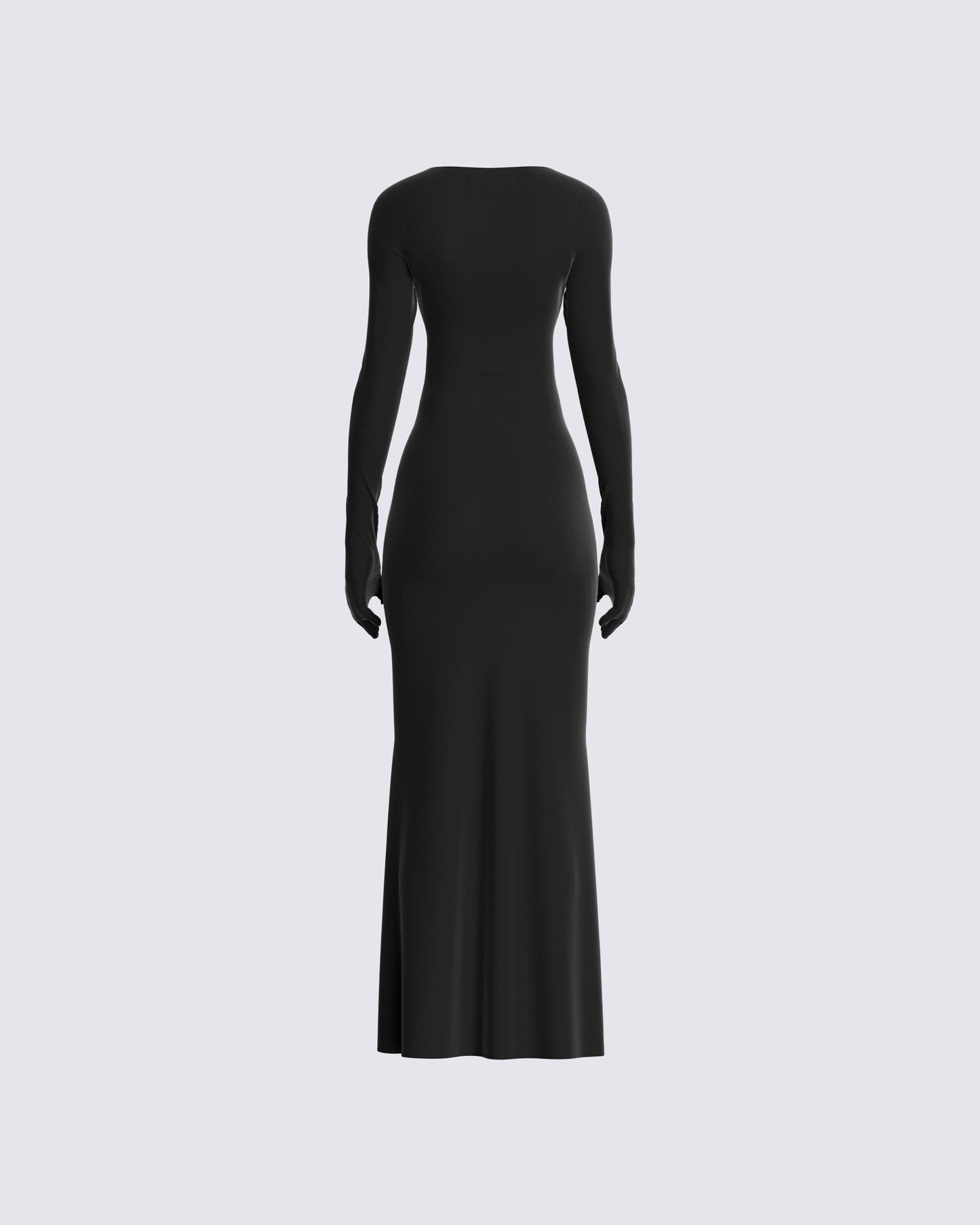 Vox Black Cut Out Dress & Gloves