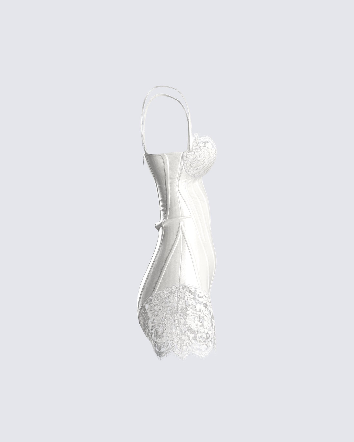 Rosie White Corset Dress