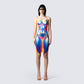 Xavier Body Print Dress