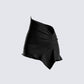 Rena Black Asymmetrical Mini Skirt product front