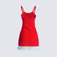 Rocki Red Knit Dress