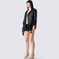 Tarja Black Vegan Leather Jacket
