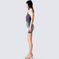Sabrina Body Print Mini Dress