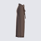 Zuri Brown Knit Midi Skirt