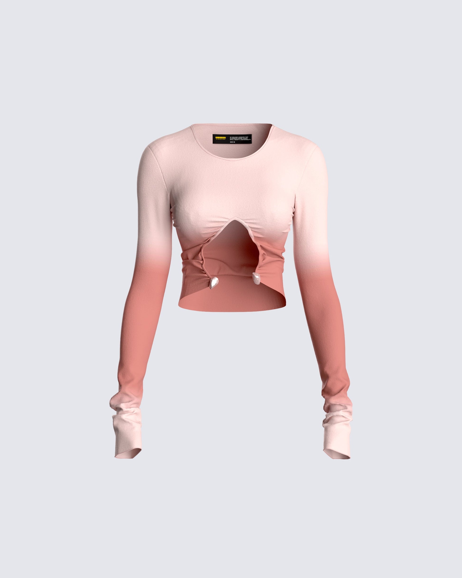 Raine Tie Dye Long Sleeve Top 3d product front
