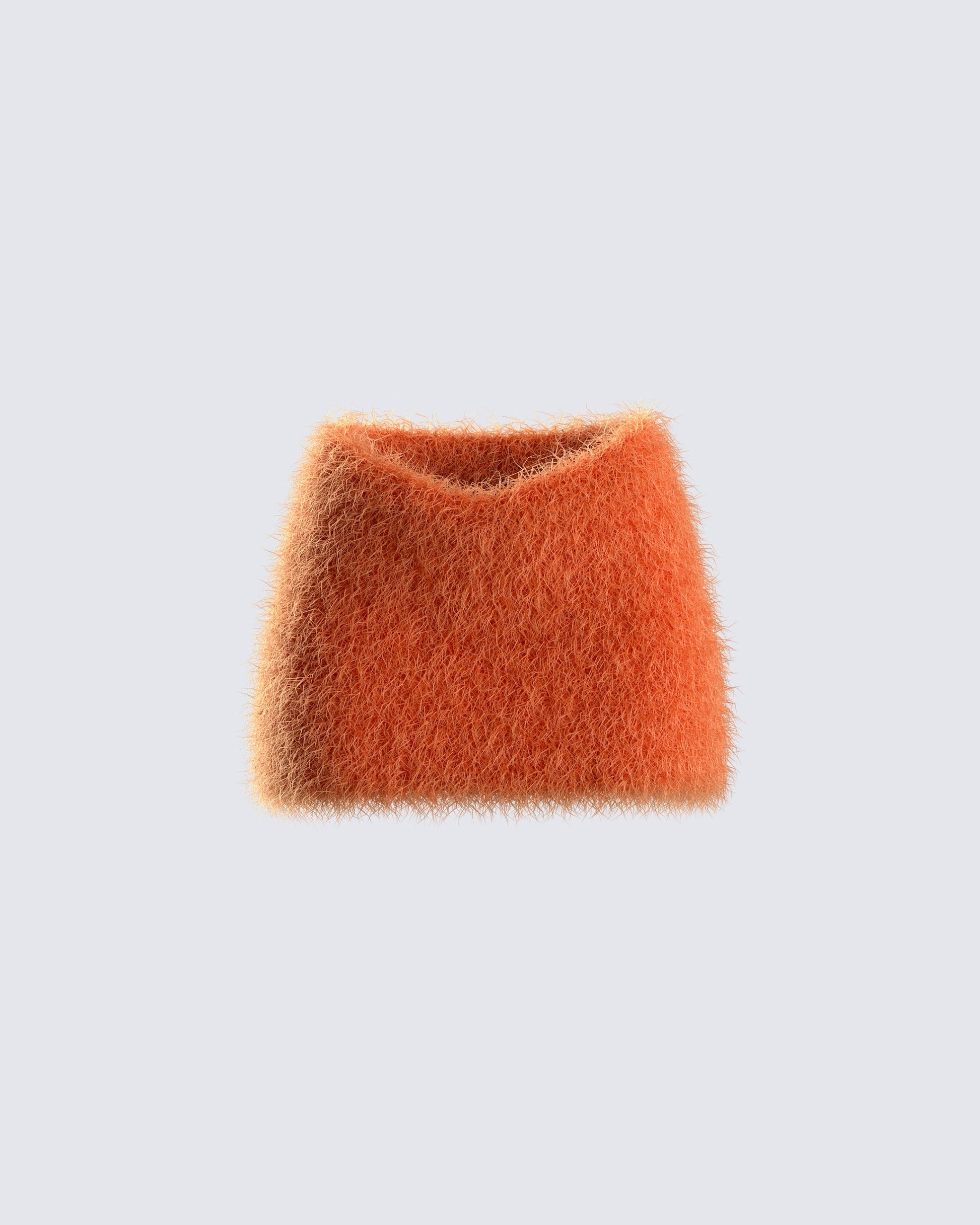 Sierra Orange Fuzzy Skirt product front