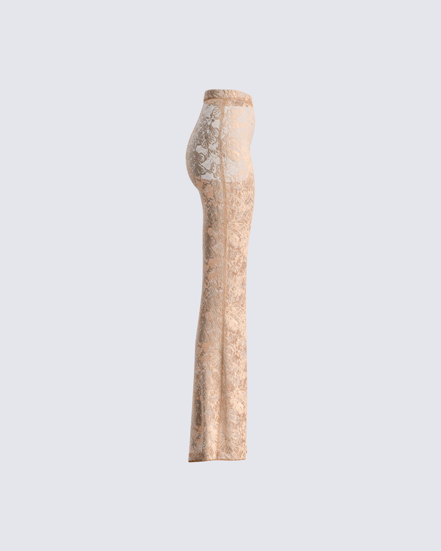 Yuri Peach Lace Pant