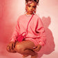Randi Heart Eyes Sweatshirt Dress
