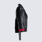 Tarja Black Vegan Leather Jacket