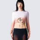 Raine Tie Dye Long Sleeve Top model front