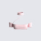 Jacque Pink Crop Top 3d product front