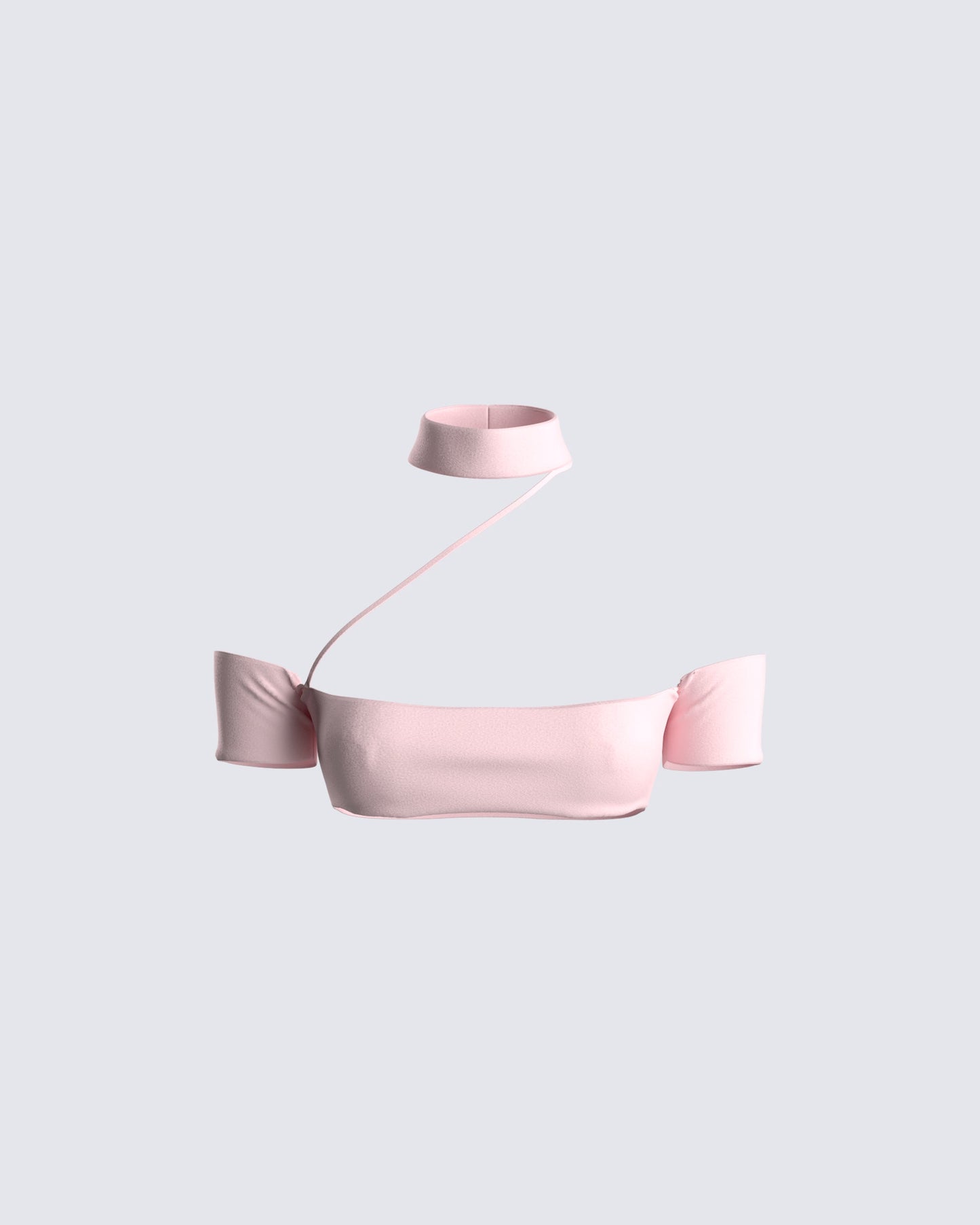 Jacque Pink Crop Top 3d product front