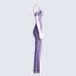 Tessa Purple Maxi Dress & Gloves