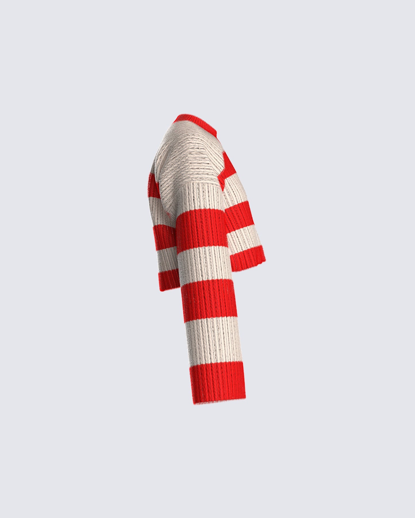 Nikko Stripe Sweater Knit Top