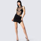 Rena Black Bodysuit
