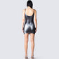 Sabrina Body Print Mini Dress