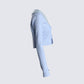 Ruth Jersey Fur Trim Cardigan Top