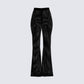 Melissa Black Crochet Pant