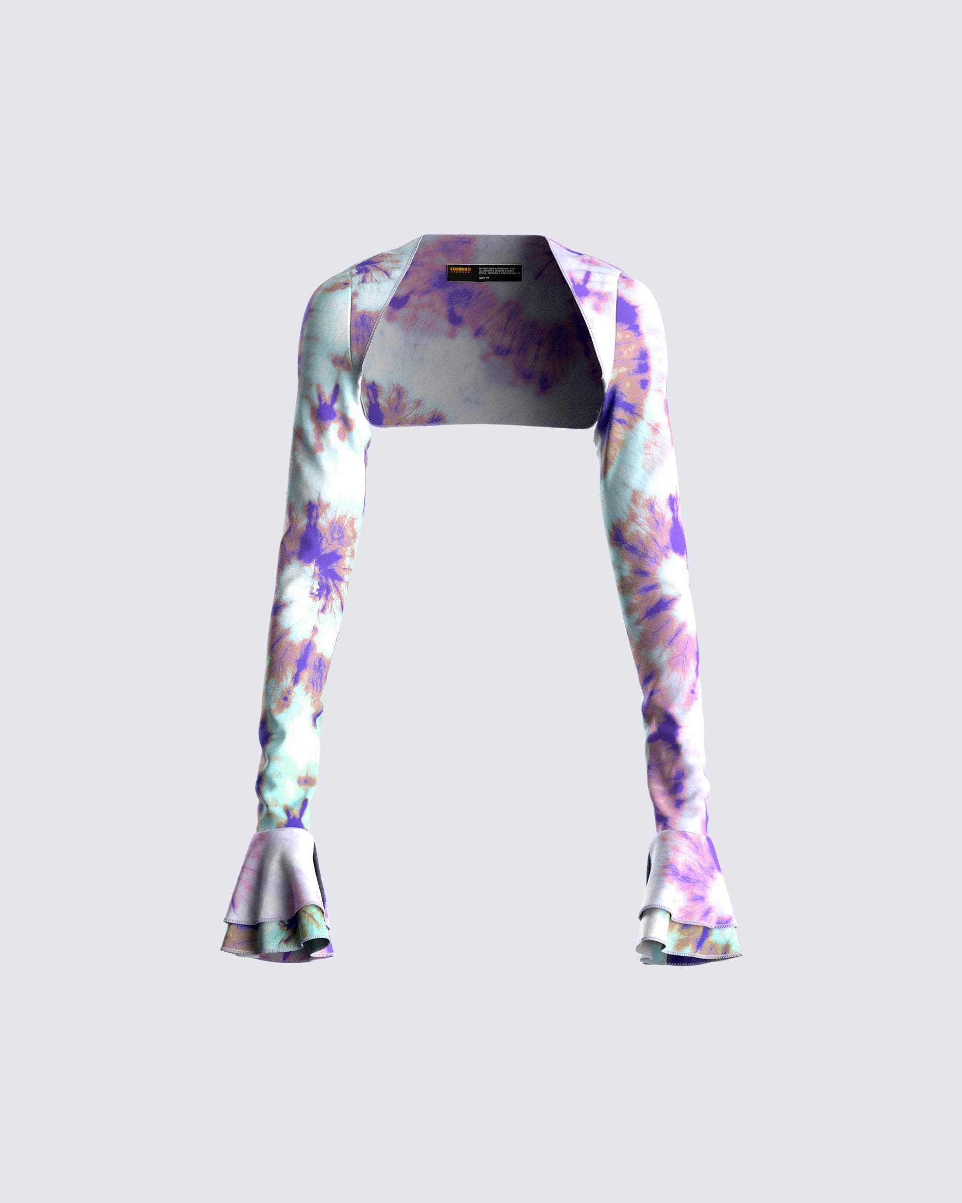 Kadence Tie Dye Print Shrug product front