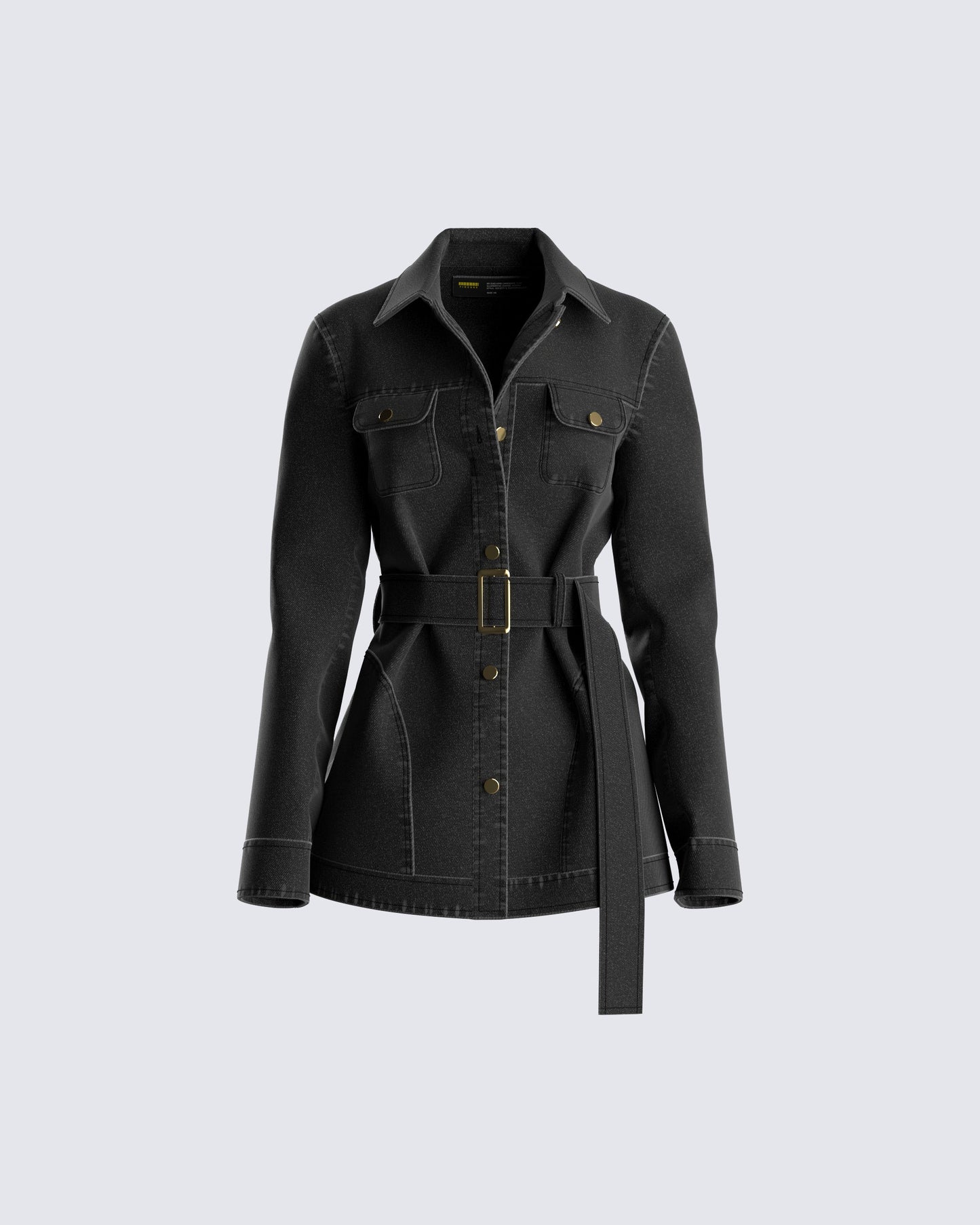 Robin Black Jean Jacket product front