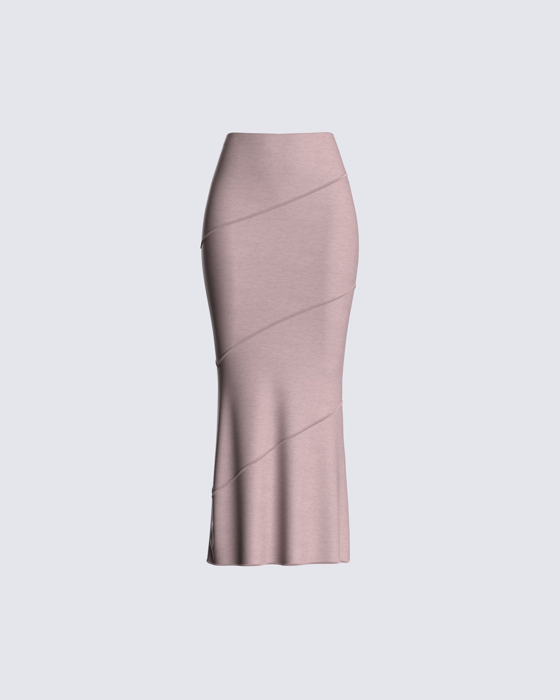 Zoe Taupe Maxi Skirt product front