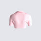 Seraphina Pink Collared Shirt