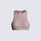 Zoe Taupe Cropped Top product front